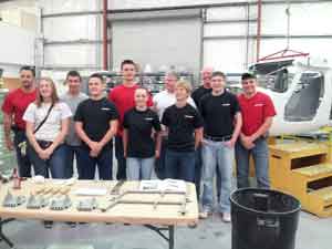High school kids build a Glasair Sportsman