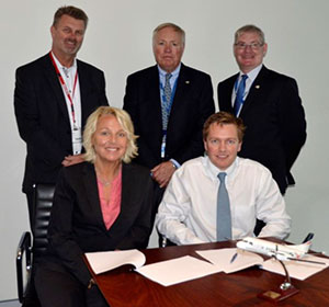 Thomas Global Systems and Saab AB Sign Cooperation Agreement to Deliver TFD-8601 LCD Cockpit Displays to Global Saab 340 Fleet