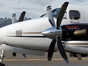 FAA Certifies Raisbeck Swept Blade Propellers for King Air 350s; Deliveries Begin
