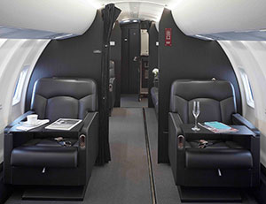 Flying Colours Corp. Completes First of Eight Sparkle Roll CRJ200 Conversions