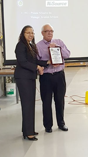 Charles Taylor Master Mechanic Award Presented to Ralph Rosenbrock of HeliValue$